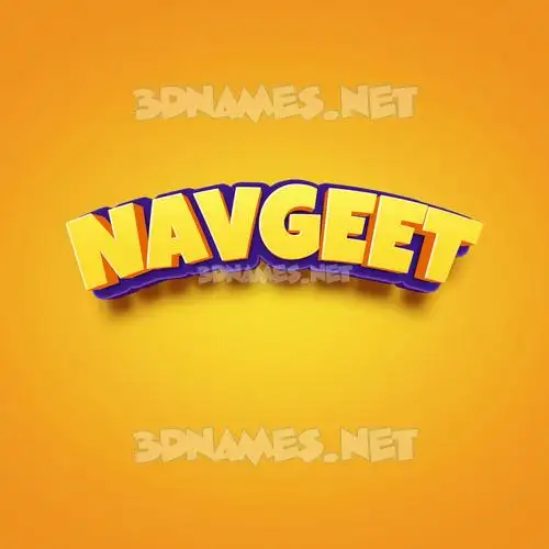 navgeet in Orange Toon style - 3D name wallpaper navgeet in Orange Toon style - 3D name wallpaper