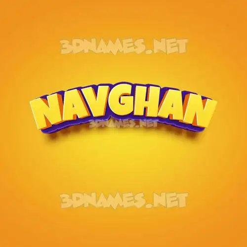 navghan in Orange Toon style - 3D name wallpaper navghan in Orange Toon style - 3D name wallpaper