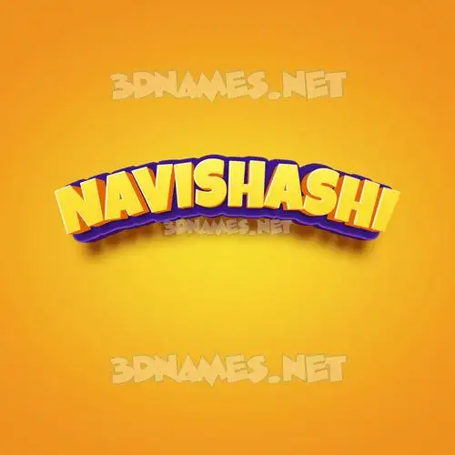 navishashi in Orange Toon style - 3D name wallpaper navishashi in Orange Toon style - 3D name wallpaper