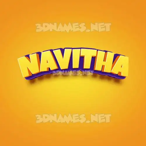 navitha in Orange Toon style - 3D name wallpaper navitha in Orange Toon style - 3D name wallpaper