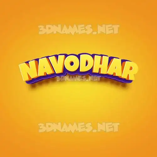 navodhar in Orange Toon style - 3D name wallpaper navodhar in Orange Toon style - 3D name wallpaper
