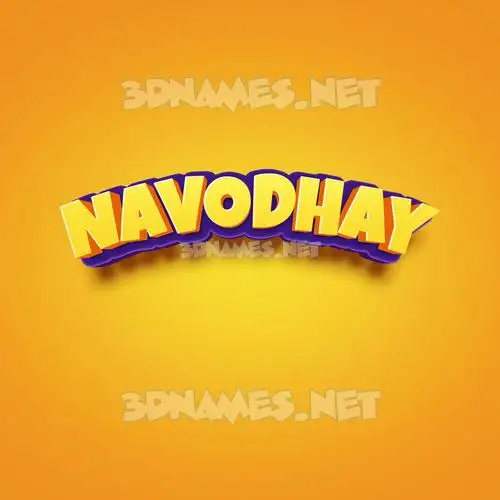 navodhay in Orange Toon style - 3D name wallpaper navodhay in Orange Toon style - 3D name wallpaper