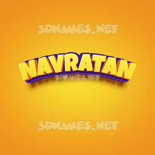 navratan in Orange Toon style - 3D name wallpaper navratan in Orange Toon style - 3D name wallpaper