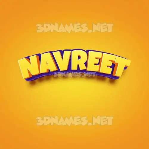 navreet in Orange Toon style - 3D name wallpaper navreet in Orange Toon style - 3D name wallpaper