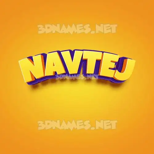 navtej in Orange Toon style - 3D name wallpaper navtej in Orange Toon style - 3D name wallpaper