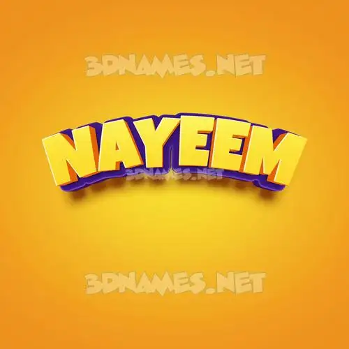 nayeem in Orange Toon style - 3D name wallpaper nayeem in Orange Toon style - 3D name wallpaper