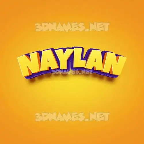 naylan in Orange Toon style - 3D name wallpaper naylan in Orange Toon style - 3D name wallpaper