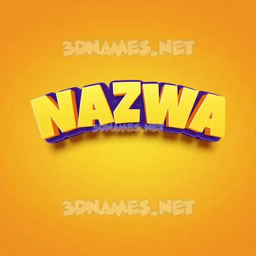 nazwa in Orange Toon style - 3D name wallpaper nazwa in Orange Toon style - 3D name wallpaper
