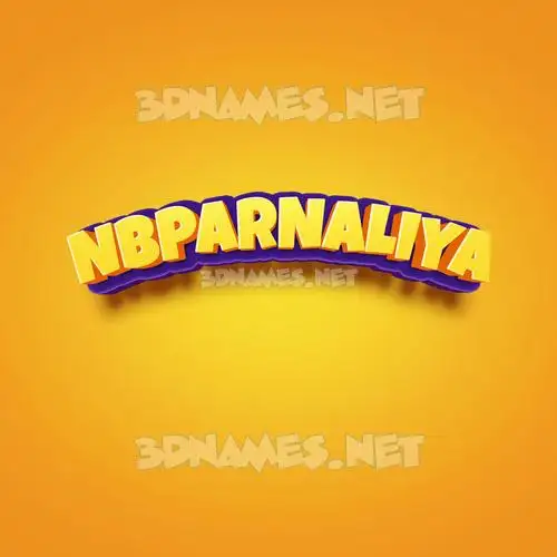 nbparnaliya in Orange Toon style - 3D name wallpaper nbparnaliya in Orange Toon style - 3D name wallpaper