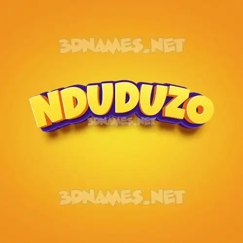 nduduzo in Orange Toon style - 3D name wallpaper nduduzo in Orange Toon style - 3D name wallpaper