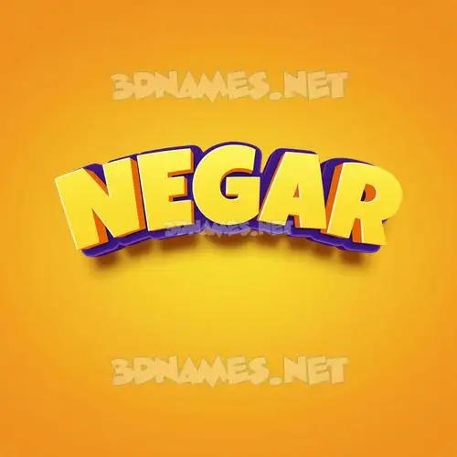 negar in Orange Toon style - 3D name wallpaper negar in Orange Toon style - 3D name wallpaper