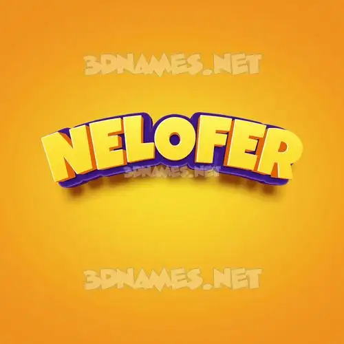 nelofer in Orange Toon style - 3D name wallpaper nelofer in Orange Toon style - 3D name wallpaper