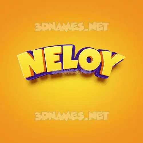 neloy in Orange Toon style - 3D name wallpaper neloy in Orange Toon style - 3D name wallpaper