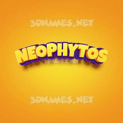 neophytos in Orange Toon style - 3D name wallpaper neophytos in Orange Toon style - 3D name wallpaper
