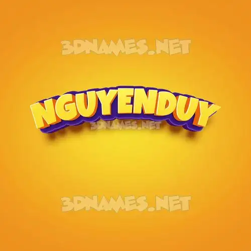 nguyenduy in Orange Toon style - 3D name wallpaper nguyenduy in Orange Toon style - 3D name wallpaper