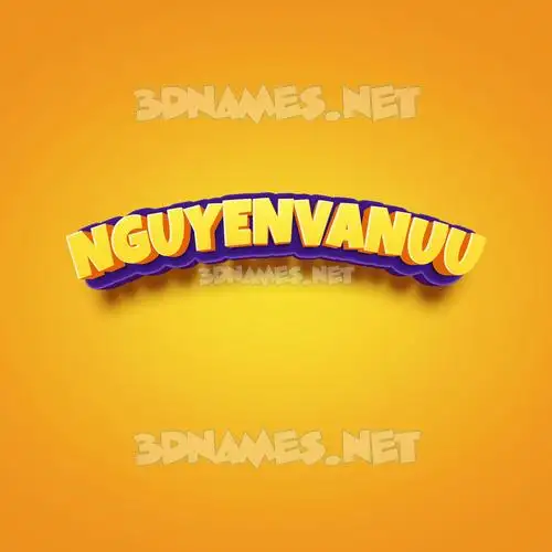 nguyenvanuu in Orange Toon style - 3D name wallpaper nguyenvanuu in Orange Toon style - 3D name wallpaper