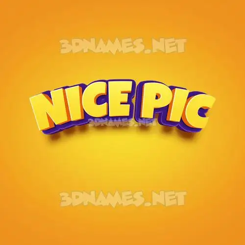 nice pic in Orange Toon style - 3D name wallpaper nice pic in Orange Toon style - 3D name wallpaper
