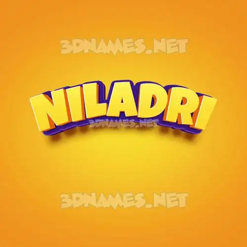 niladri in Orange Toon style - 3D name wallpaper niladri in Orange Toon style - 3D name wallpaper