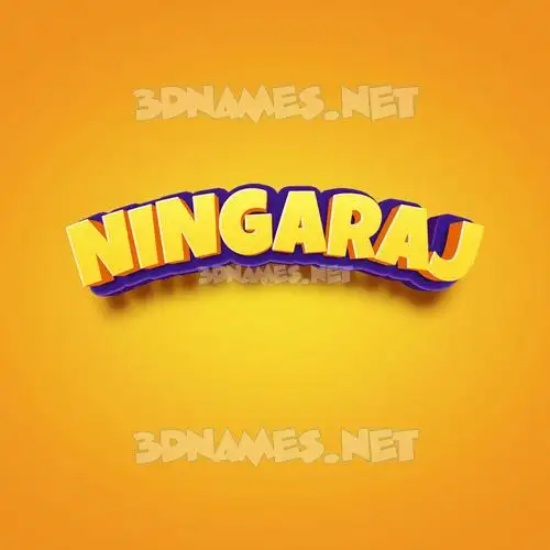 ningaraj in Orange Toon style - 3D name wallpaper ningaraj in Orange Toon style - 3D name wallpaper
