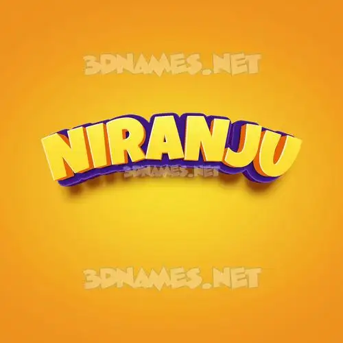niranju in Orange Toon style - 3D name wallpaper niranju in Orange Toon style - 3D name wallpaper