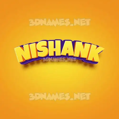 nishank in Orange Toon style - 3D name wallpaper nishank in Orange Toon style - 3D name wallpaper