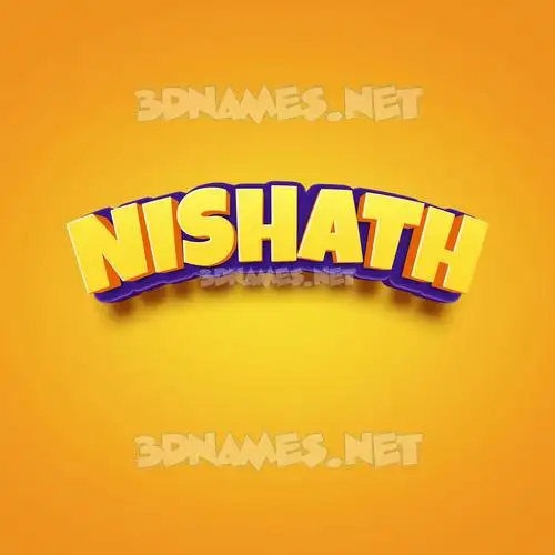 nishath in Orange Toon style - 3D name wallpaper nishath in Orange Toon style - 3D name wallpaper