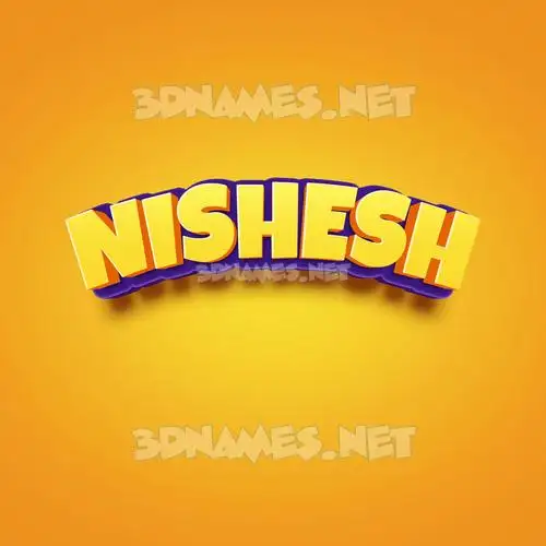 nishesh in Orange Toon style - 3D name wallpaper nishesh in Orange Toon style - 3D name wallpaper
