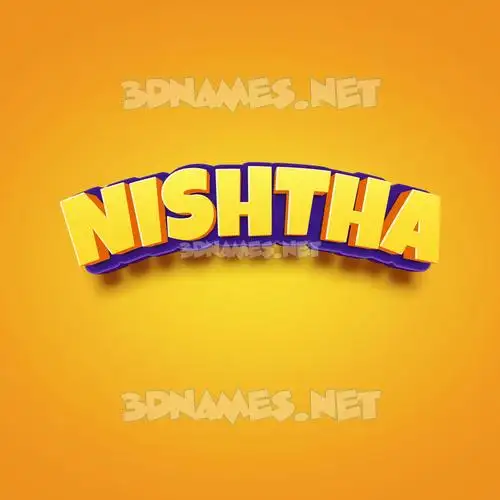 nishtha in Orange Toon style - 3D name wallpaper nishtha in Orange Toon style - 3D name wallpaper