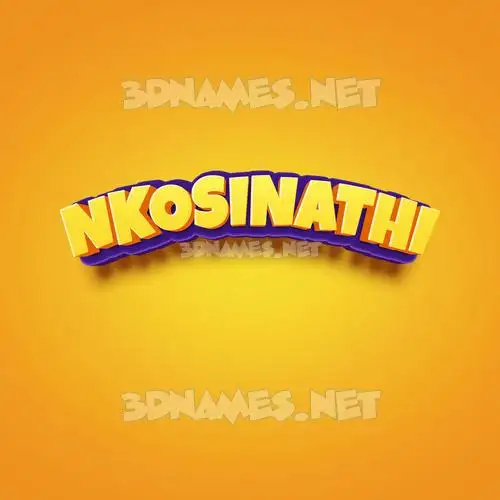 nkosinathi in Orange Toon style - 3D name wallpaper nkosinathi in Orange Toon style - 3D name wallpaper