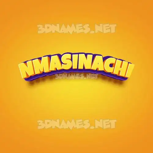 nmasinachi in Orange Toon style - 3D name wallpaper nmasinachi in Orange Toon style - 3D name wallpaper