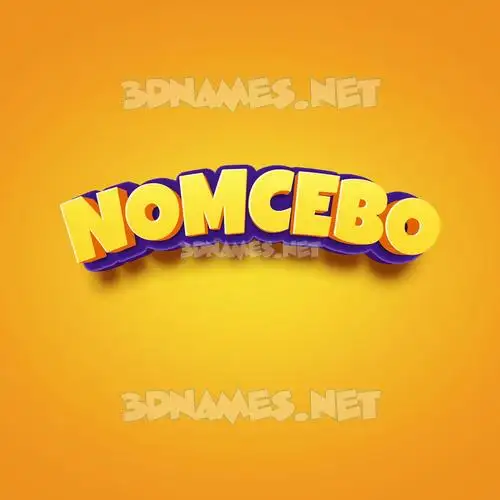 nomcebo in Orange Toon style - 3D name wallpaper nomcebo in Orange Toon style - 3D name wallpaper