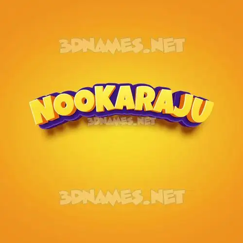 nookaraju in Orange Toon style - 3D name wallpaper nookaraju in Orange Toon style - 3D name wallpaper