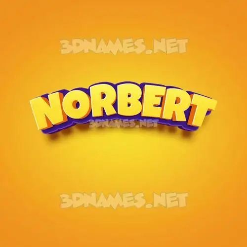 norbert in Orange Toon style - 3D name wallpaper norbert in Orange Toon style - 3D name wallpaper