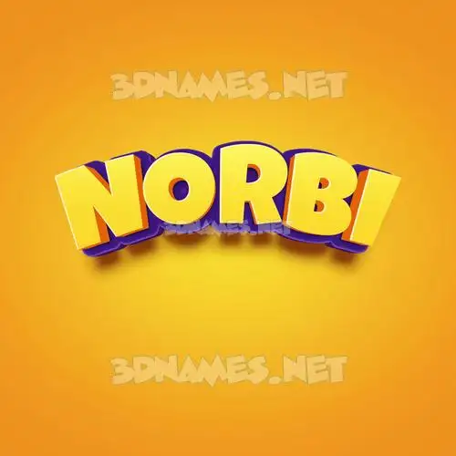 norbi in Orange Toon style - 3D name wallpaper norbi in Orange Toon style - 3D name wallpaper