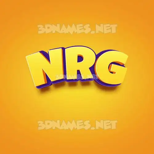 nrg in Orange Toon style - 3D name wallpaper nrg in Orange Toon style - 3D name wallpaper