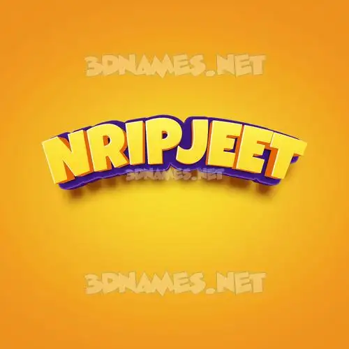 nripjeet in Orange Toon style - 3D name wallpaper nripjeet in Orange Toon style - 3D name wallpaper
