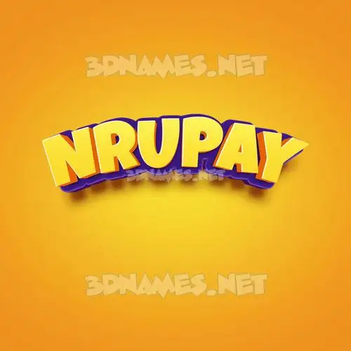 nrupay in Orange Toon style - 3D name wallpaper nrupay in Orange Toon style - 3D name wallpaper