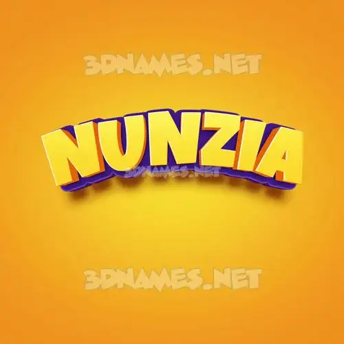 nunzia in Orange Toon style - 3D name wallpaper nunzia in Orange Toon style - 3D name wallpaper