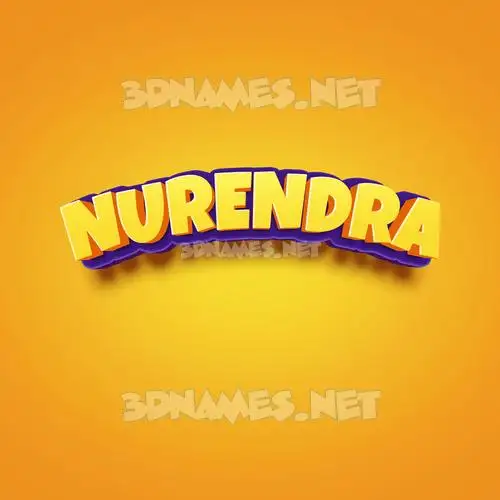 nurendra in Orange Toon style - 3D name wallpaper nurendra in Orange Toon style - 3D name wallpaper