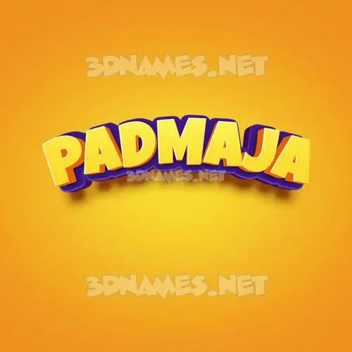 padmaja in Orange Toon style - 3D name wallpaper padmaja in Orange Toon style - 3D name wallpaper