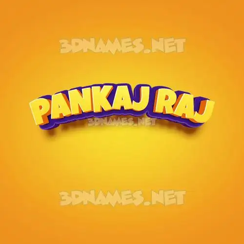 pankaj raj in Orange Toon style - 3D name wallpaper pankaj raj in Orange Toon style - 3D name wallpaper