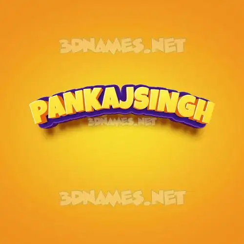 pankajsingh in Orange Toon style - 3D name wallpaper pankajsingh in Orange Toon style - 3D name wallpaper