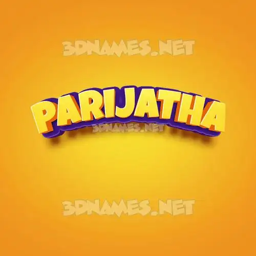 parijatha in Orange Toon style - 3D name wallpaper parijatha in Orange Toon style - 3D name wallpaper
