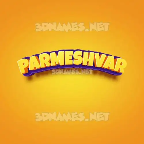 parmeshvar in Orange Toon style - 3D name wallpaper parmeshvar in Orange Toon style - 3D name wallpaper