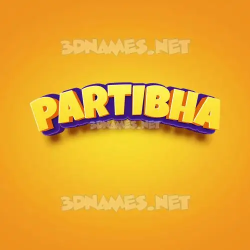 partibha in Orange Toon style - 3D name wallpaper partibha in Orange Toon style - 3D name wallpaper