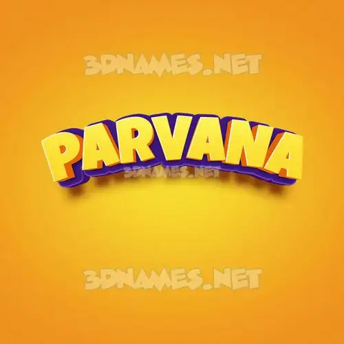 parvana in Orange Toon style - 3D name wallpaper parvana in Orange Toon style - 3D name wallpaper