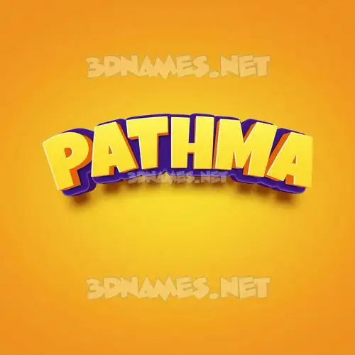 pathma in Orange Toon style - 3D name wallpaper pathma in Orange Toon style - 3D name wallpaper