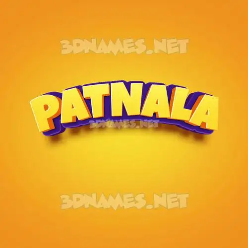 patnala in Orange Toon style - 3D name wallpaper patnala in Orange Toon style - 3D name wallpaper