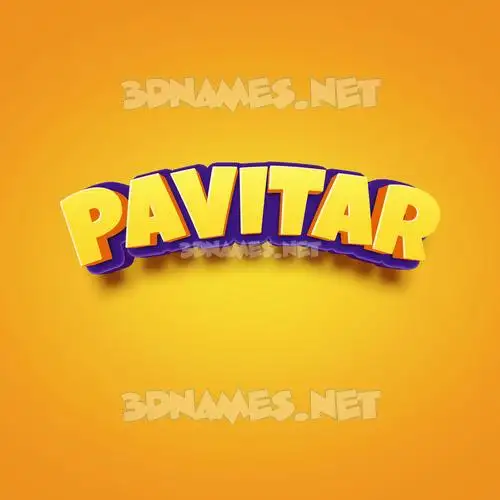 pavitar in Orange Toon style - 3D name wallpaper pavitar in Orange Toon style - 3D name wallpaper