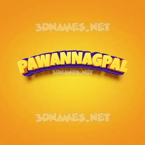 pawannagpal in Orange Toon style - 3D name wallpaper pawannagpal in Orange Toon style - 3D name wallpaper